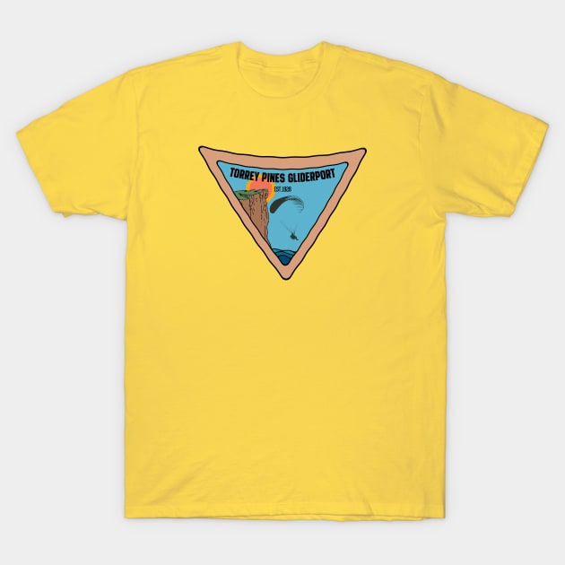 Torrey Pines Gliderport T-Shirt by Alexander Luminova